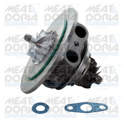 Core assembly, turbocharger